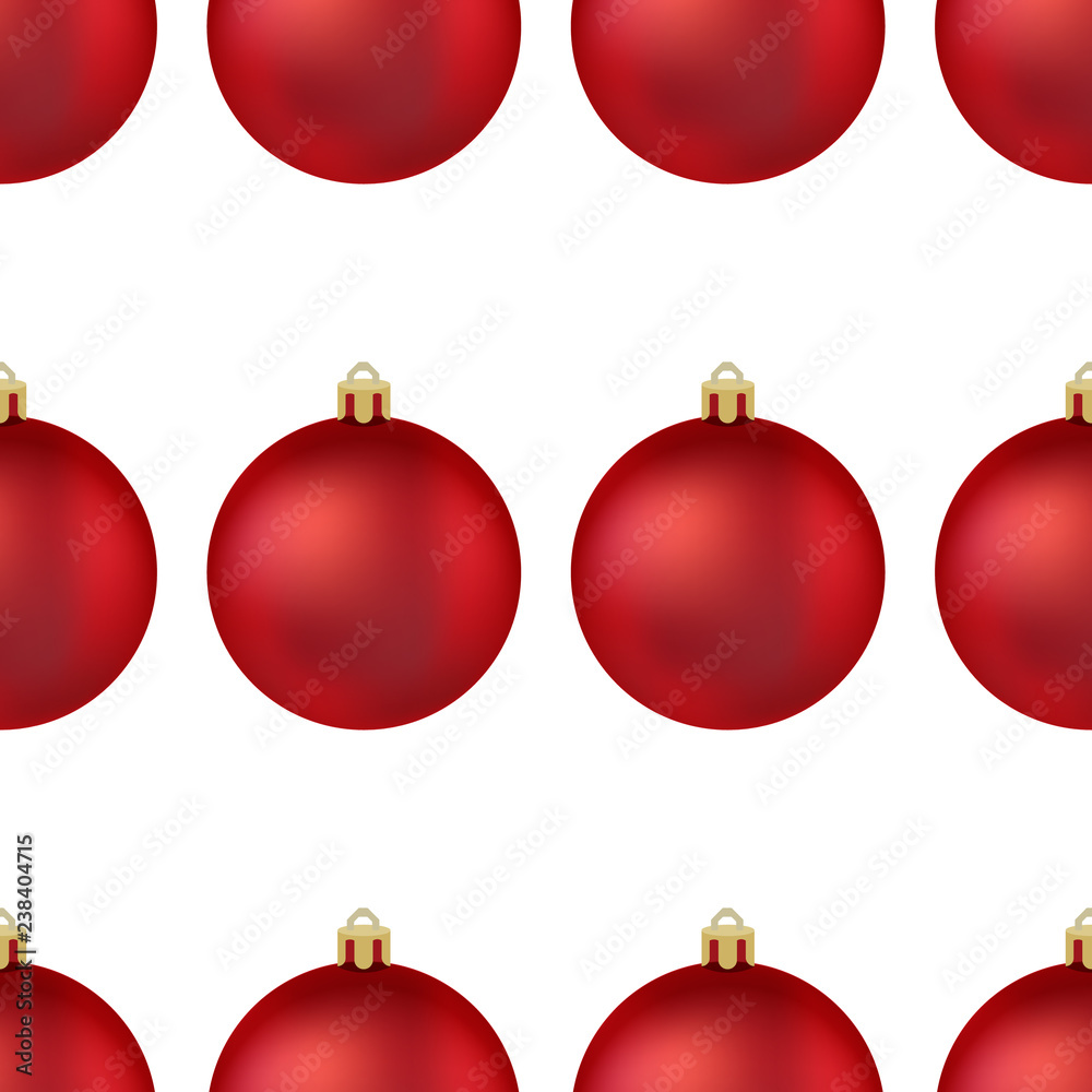 Christmas ball. Ball for christmas tree. Vector illustration. isolated realistic decoration. Symbol of Happy New Year, Xmas holiday celebration, winter. Seamless christmas ball pattern Christmas ball. Ball for christmas tree. Vector illustration. isolated realistic decoration. Symbol of Happy New Year, Xmas holiday celebration, winter. Seamless christmas ball pattern