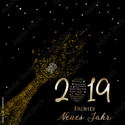Frohes neues Jahr 2019 - Neujahr 2019