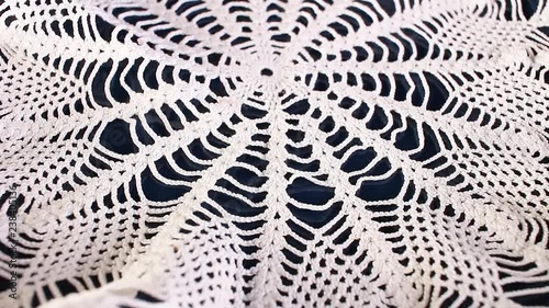 Wallpaper Mural Crochet hand made cloth grandma's hobby Torontodigital.ca