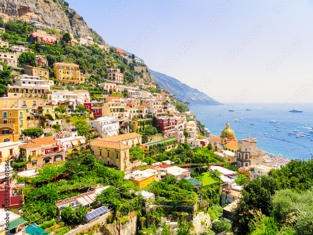 Obraz premium Positano, Amalfi coast, Campania region, Italy