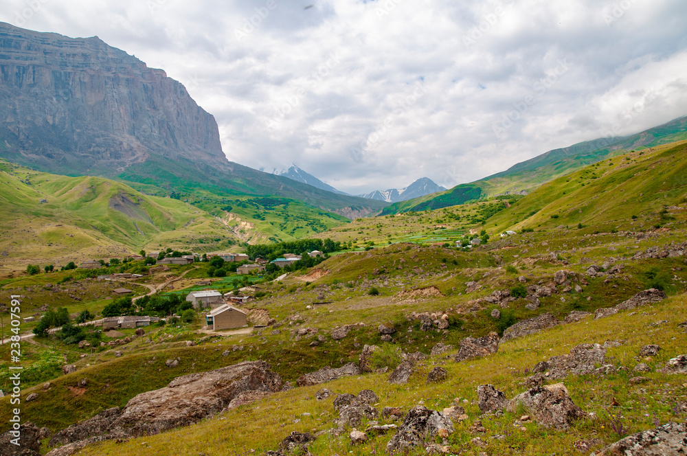 Beautiful mountain landscape in summer