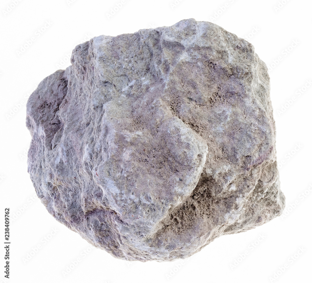 raw marlstone (mergel, mudstone) on white raw marlstone (mergel, mudstone) on white
