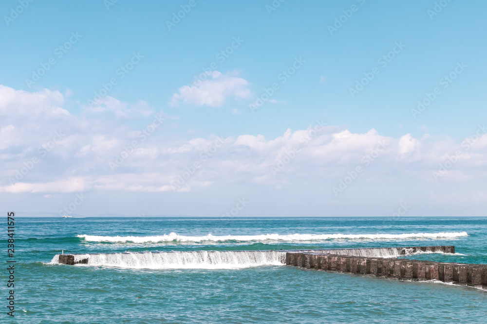 Balinese seascape on the east of Bali island, Indonesia. Balinese seascape on the east of Bali island, Indonesia.