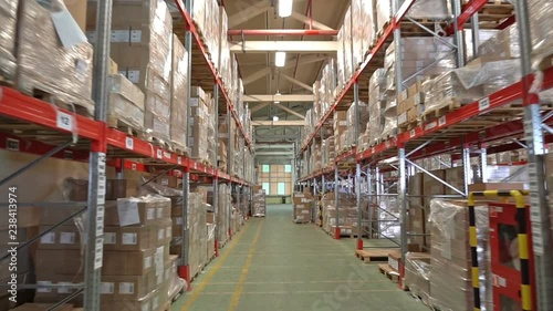 warehouse is stored