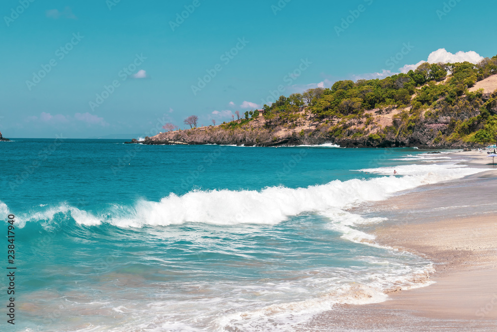 Balinese seascape on the east of Bali island, Indonesia. Balinese seascape on the east of Bali island, Indonesia.