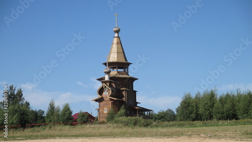 Wooden church near Sergiev Posad
