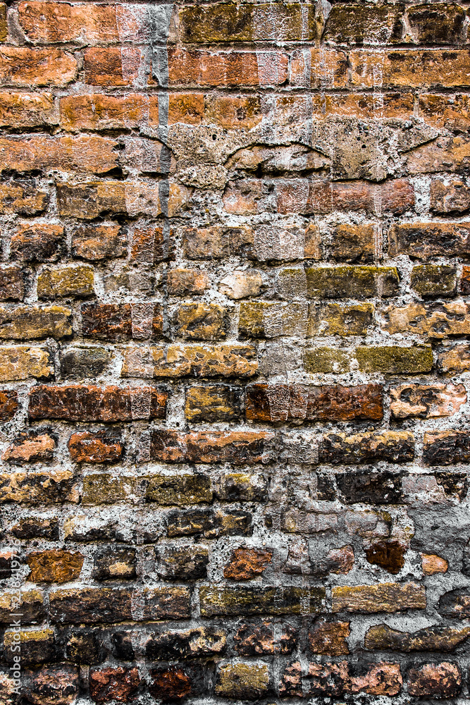 Naklejka premium Background of brick wall texture