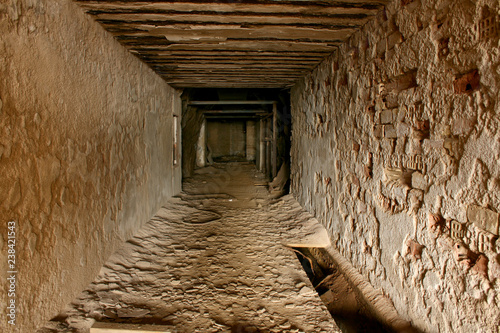 THE MINE TUNNEL 