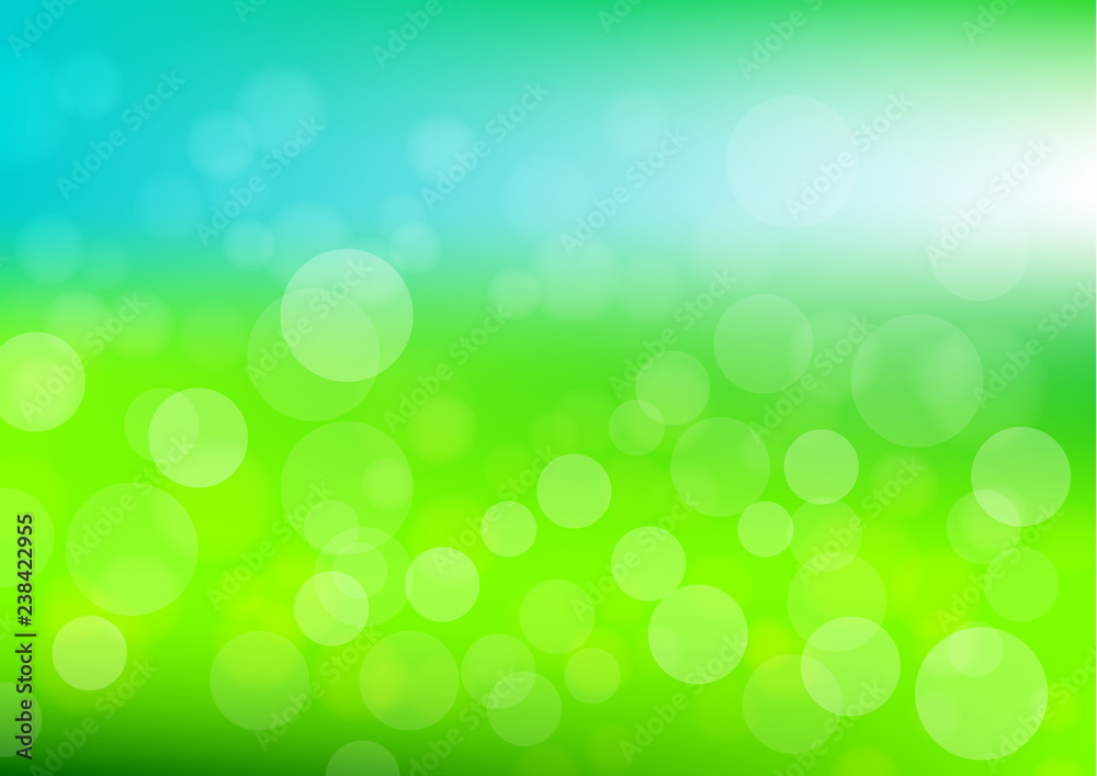 illustration bokeh background in green and blue. illustration bokeh background in green and blue.