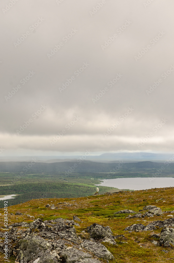 Views from Keimiötunturi Fell in Lapland