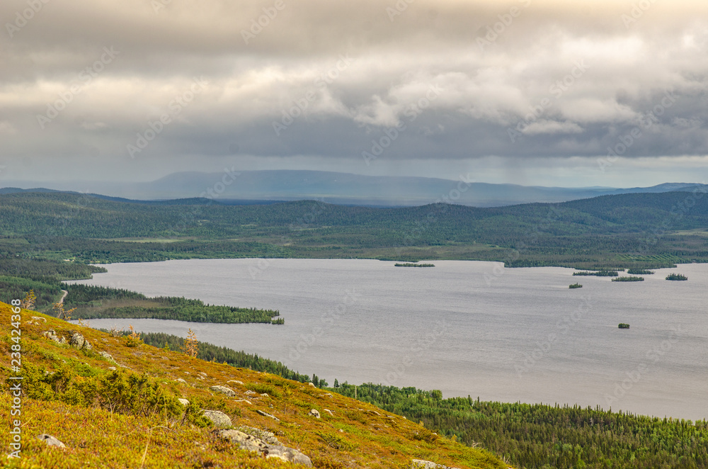 Views from Keimiötunturi Fell in Lapland