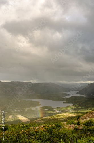 Fjord in Nowray Alta photo