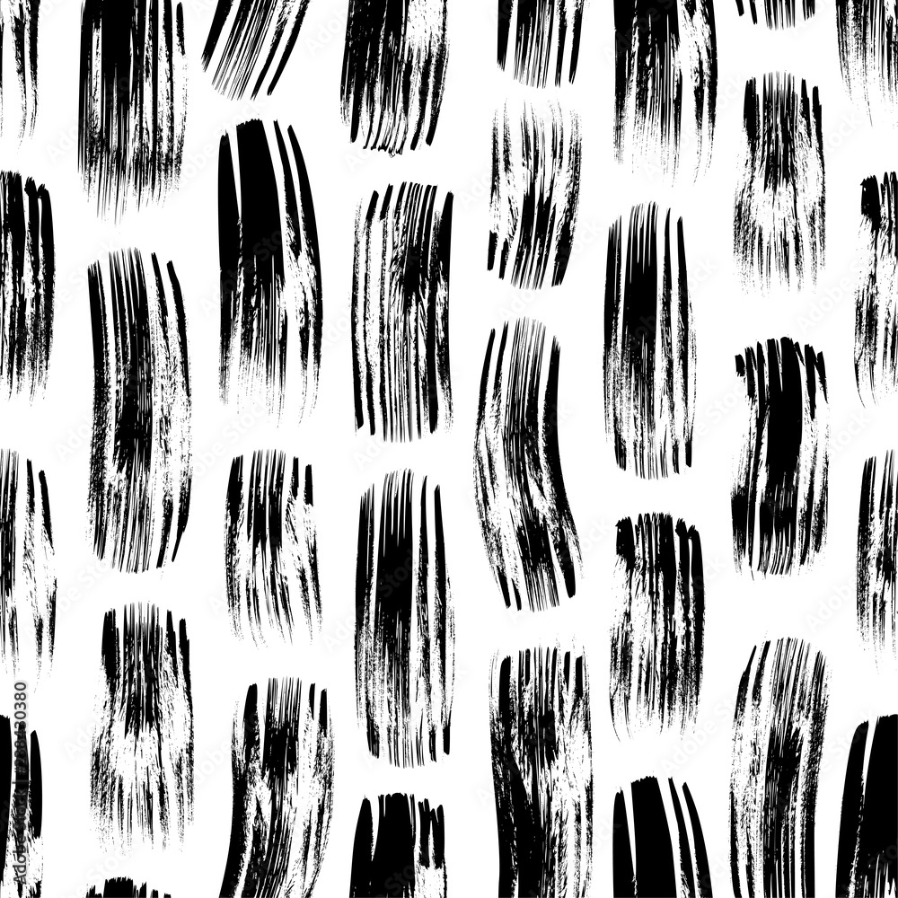 Seamless vector handmade abstract brush strokes background. Seamless vector handmade abstract brush strokes background.