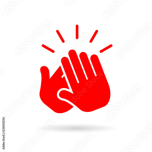 Applause vector icon