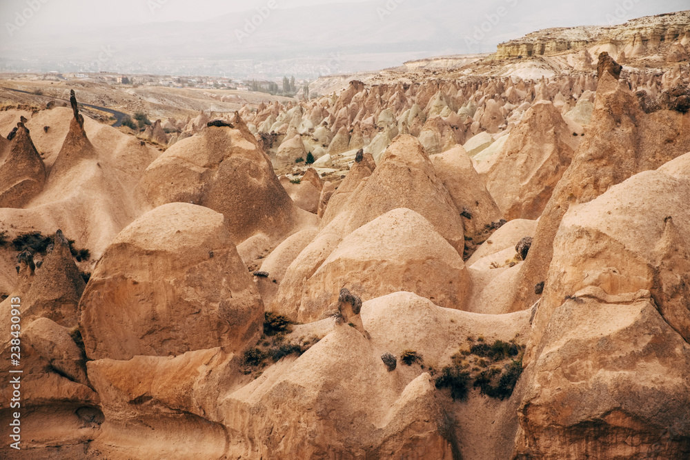 Dervent mountain valley in Cappadocia, Turkey Dervent mountain valley in Cappadocia, Turkey