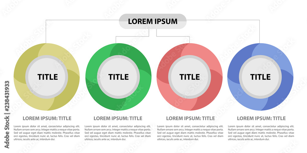 Business infographic with text. Vector illustration design Business infographic with text. Vector illustration design