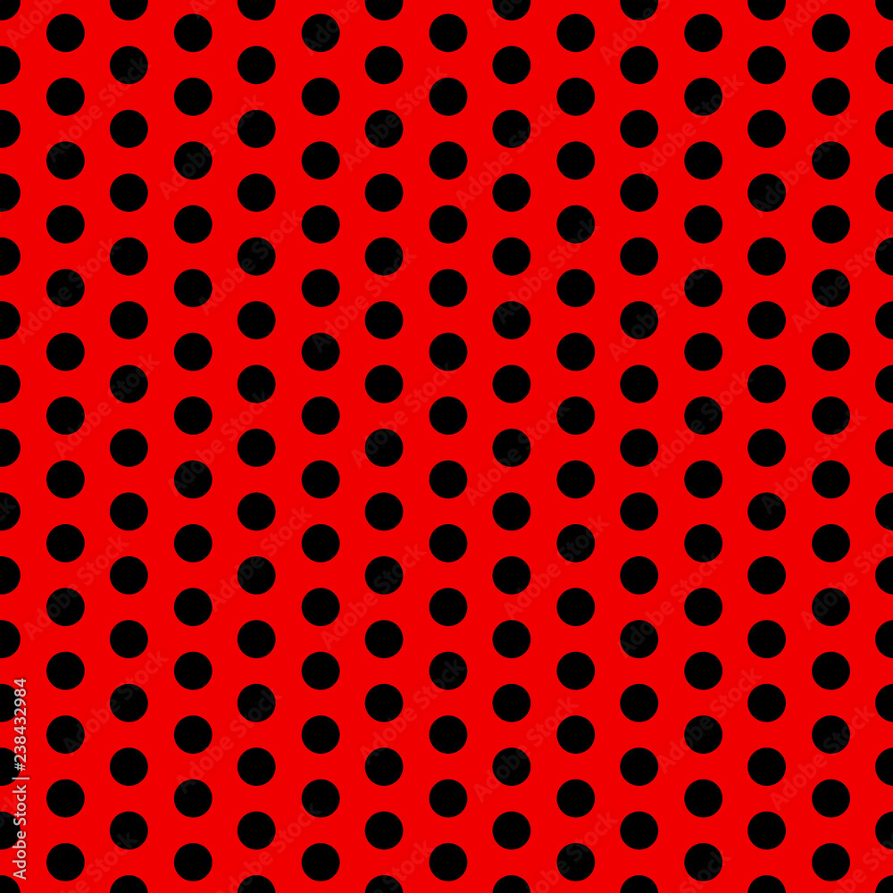 Seamless Polka Dot Pattern Black And White Design For Wallpaper Fabric  Textile Wrapping Simple Background Stock Illustration  Download Image Now   iStock