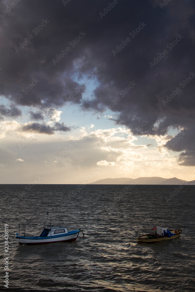 Naklejka premium Turchia, Costa Orientale