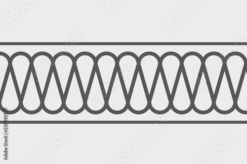 Insulation CAD pattern wiggly lines