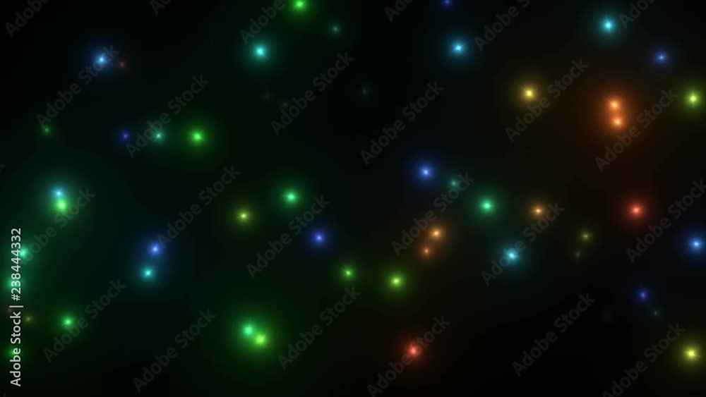 Camera flash light on black background seamless loop animation
