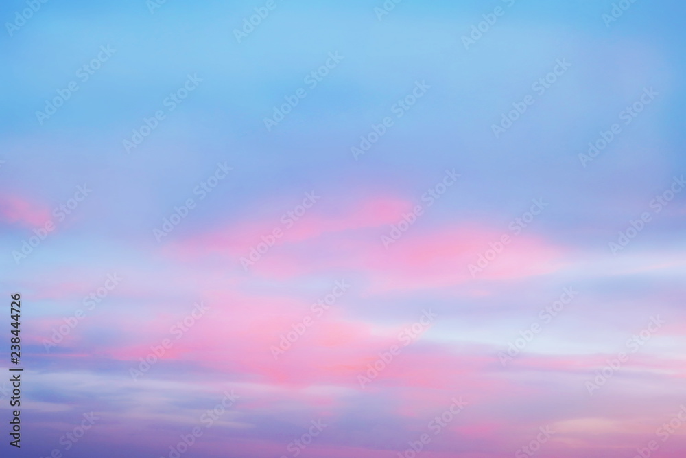 bright colored sky. sunset or dawn. background.