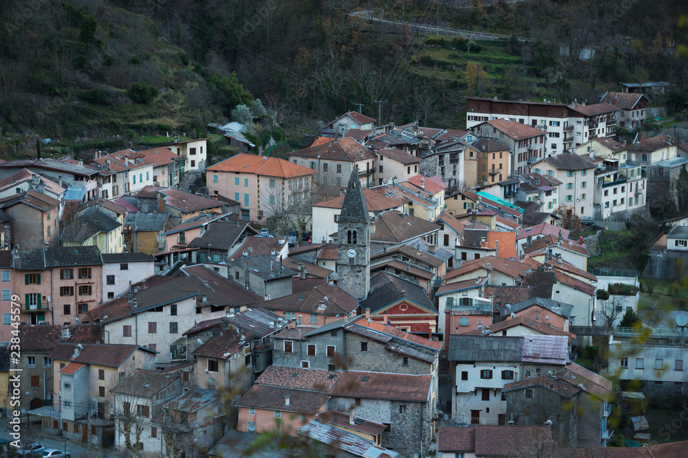 Fototapeta premium Landscapes of the National Park of France Mercantour