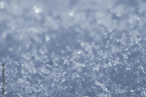 snow crystals close up. tinted. © Михаил 