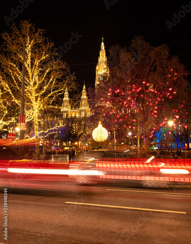 Christmas market at Rathaus...