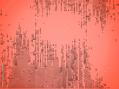 Abstract background with dot ornaments. Dotted background.