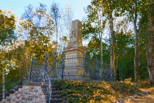 Spicherer Höhe Frankreich - Ehrenmal für das Hohenzollernsche Füsilier-Regiment