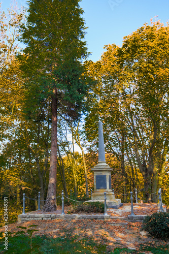 Spicherer Höhe Frankreich - Ehrenmal für das Niederrheinische Füsilier-Regiment 