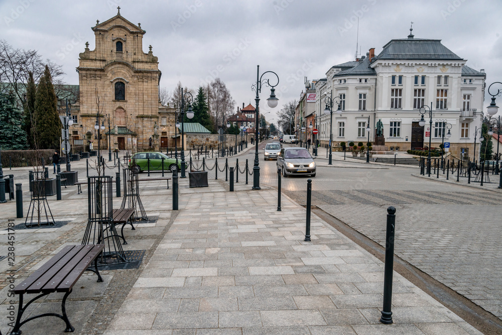 Krosno is a polish town called small Cracow - obrazy, fototapety, plakaty 