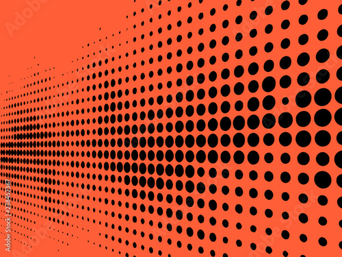 Seamless polka dot background. Dotted background. Abstract dot background