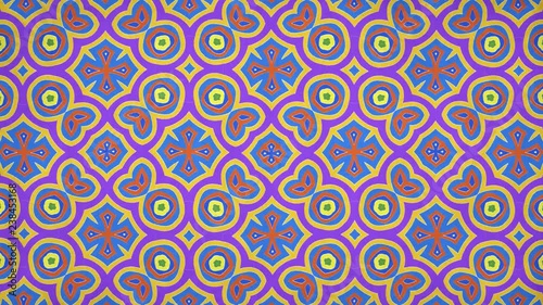 Wallpaper Weirdness Paperlike 10 - 60fps 4k Floral Wallpaper Pattern Video Background Loop // A nicely evolving pattern with a distinct floral touch. Very comfy and ‚feel-good‘.