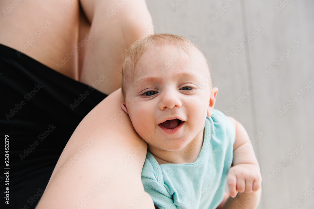 Smiling baby boy Smiling baby boy
