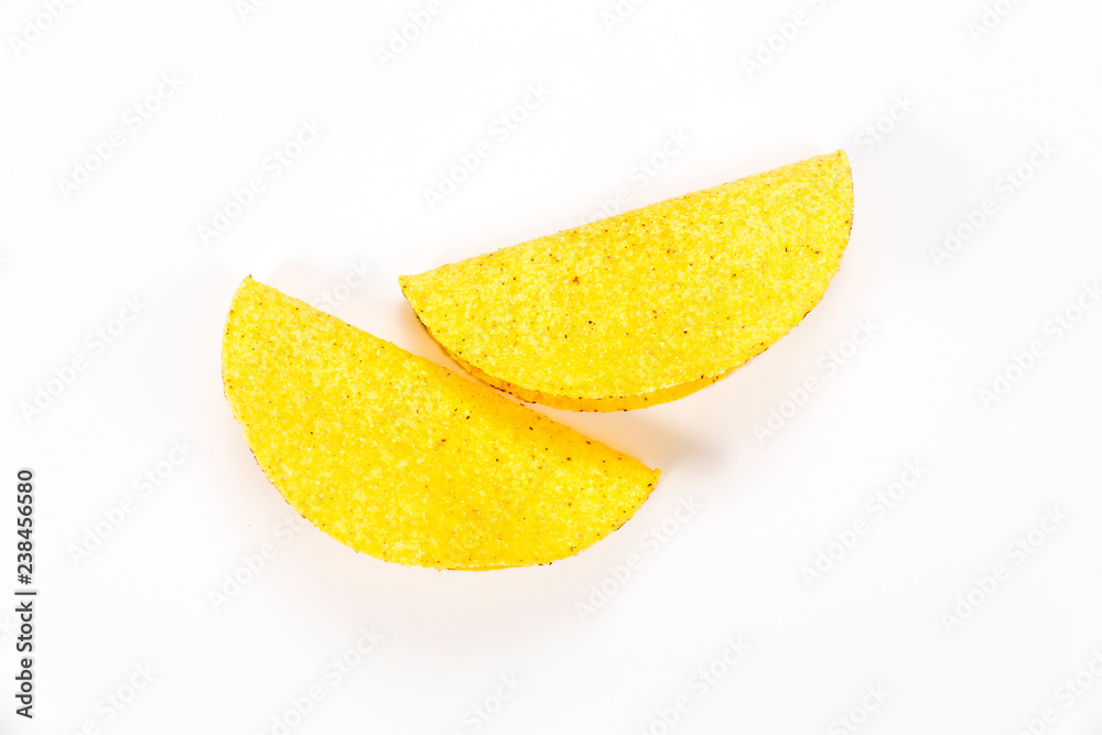 Empty torilla isolated on white Empty torilla isolated on white