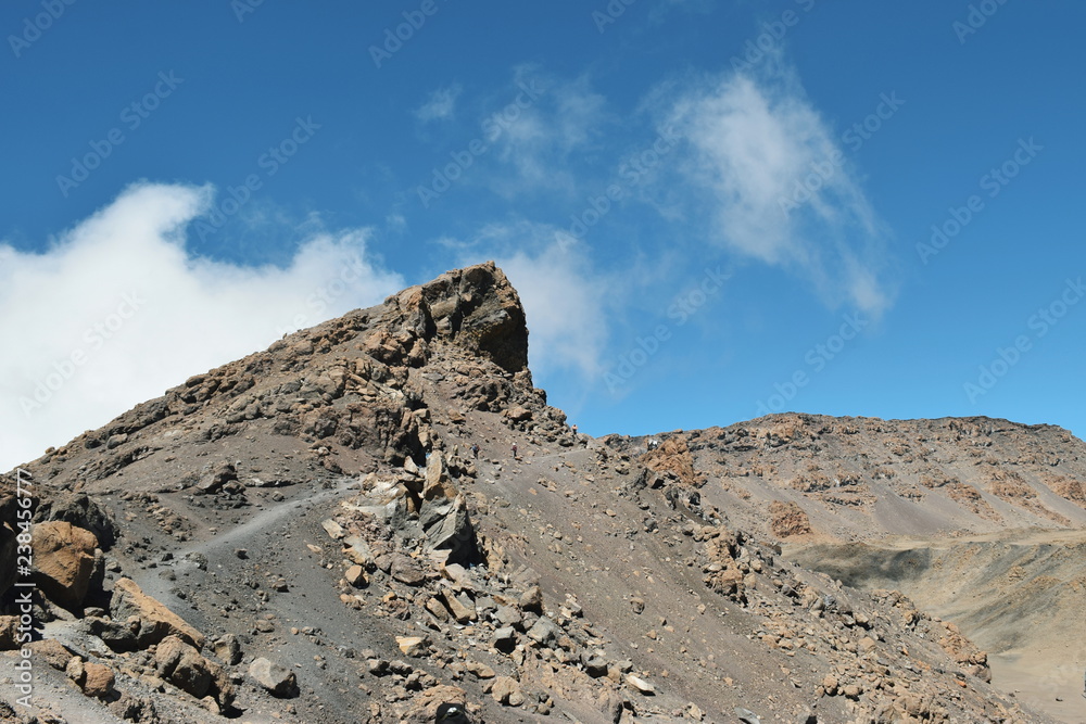 The glaciers of Mount Kilimanjaro, Tanzania The glaciers of Mount Kilimanjaro, Tanzania