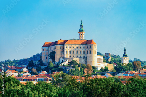Mikulov Castle at South Moravia photo