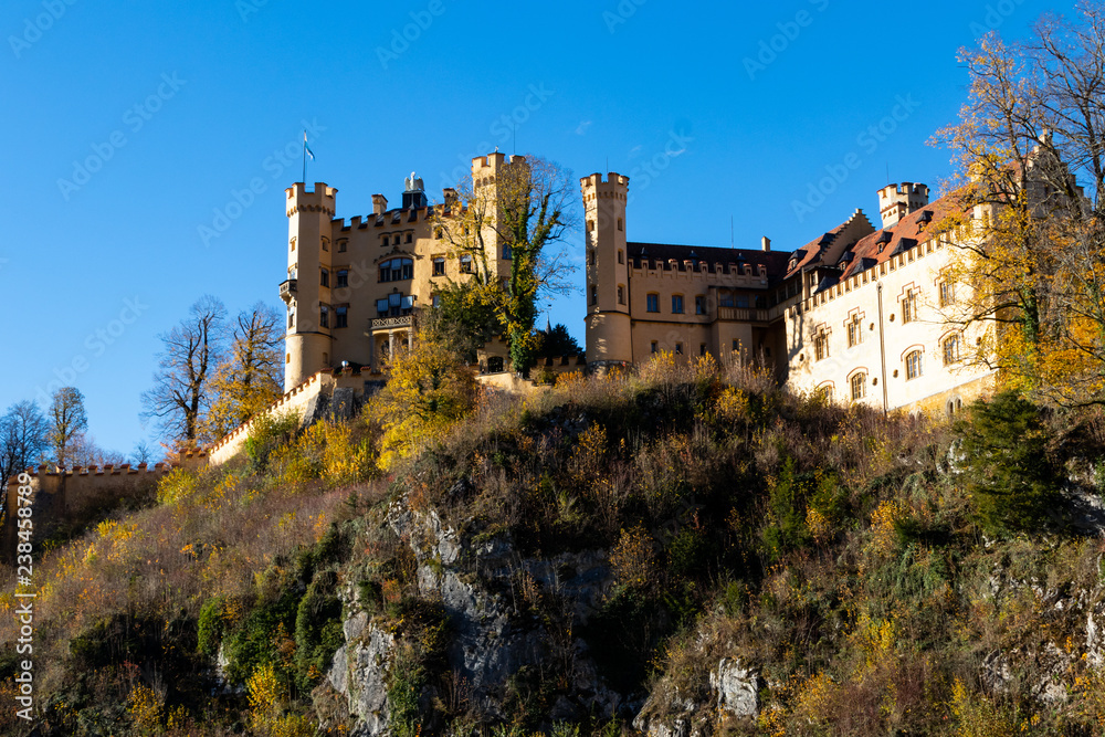 hohenschwangau castle in Bavaria