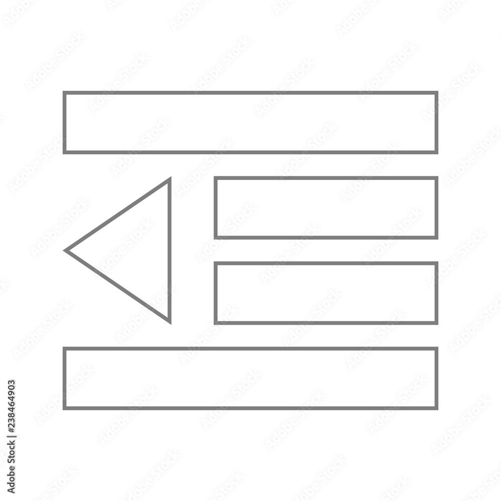 play list button icon. Element of cyber security for mobile concept and web apps icon. Thin line icon for website design and development, app development play list button icon. Element of cyber security for mobile concept and web apps icon. Thin line icon for website design and development, app development