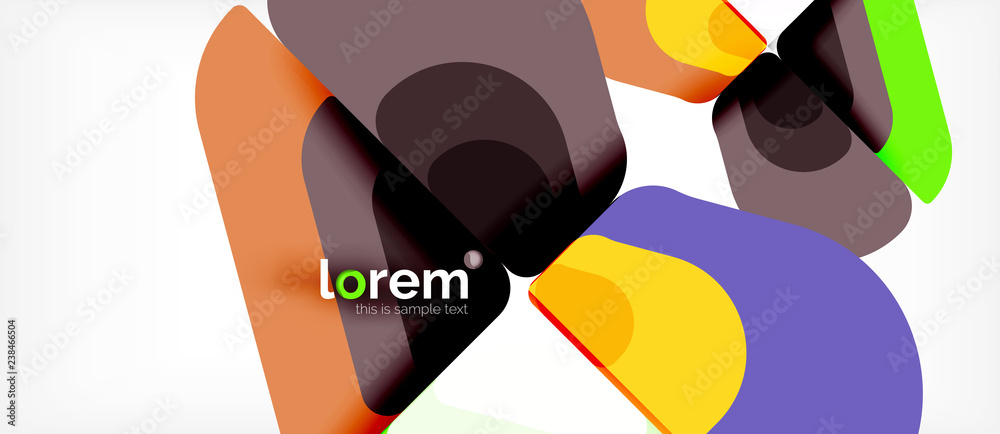 Geometric abstract background Geometric abstract background