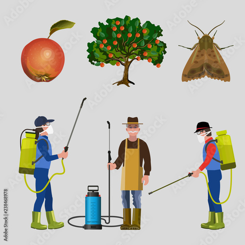 Pest control set