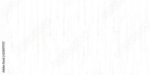 White wood pattern and texture for background. Vector.
