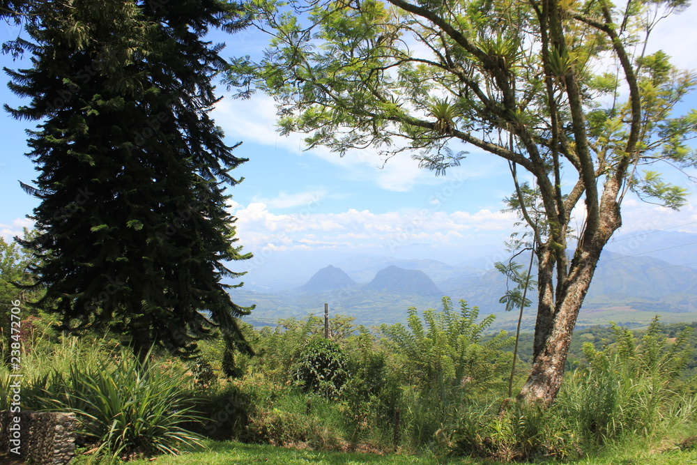 Paisaje del suroeste antioqueño, Colombia