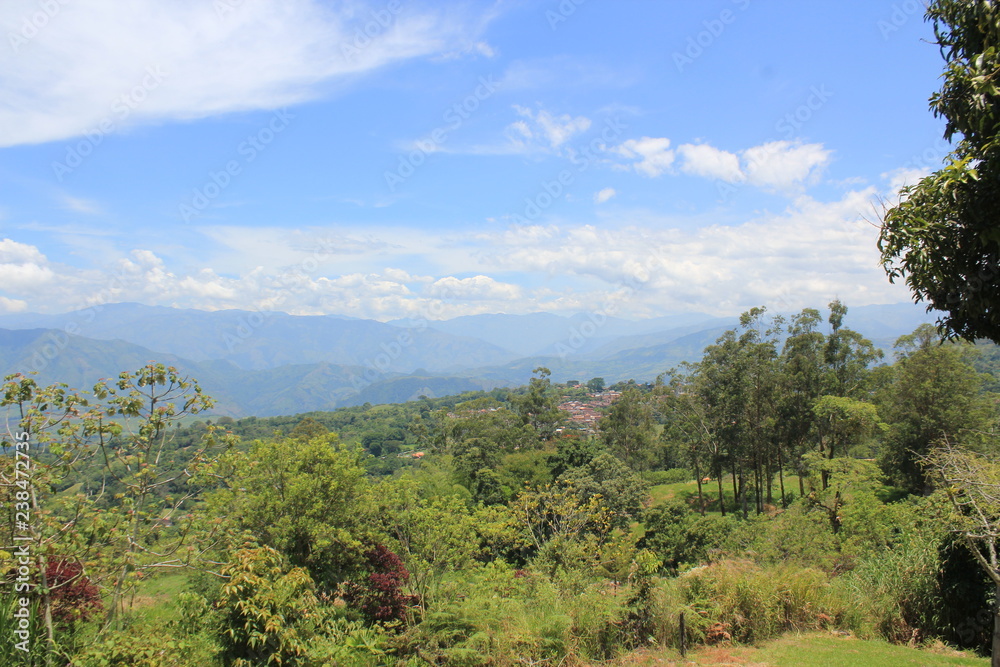 Paisaje del suroeste antioqueño, Colombia Paisaje del suroeste antioqueño, Colombia