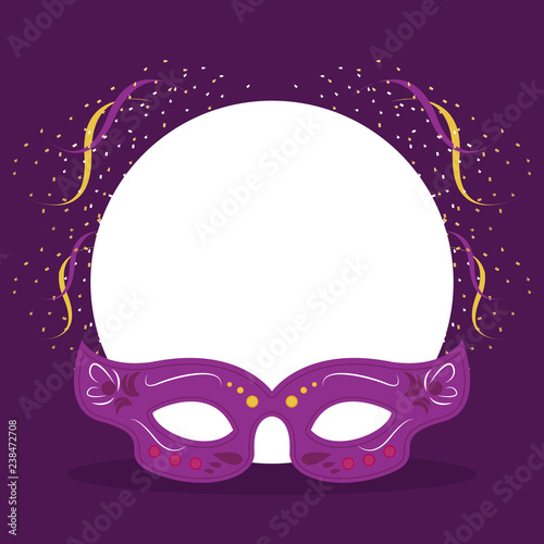 Mardi gras mask