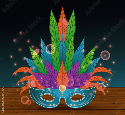 Mardi gras mask