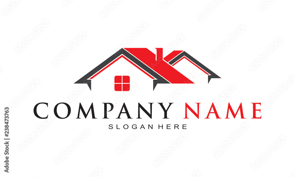 Fototapeta premium Home company logo