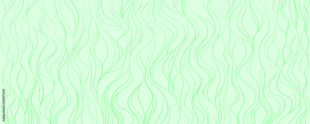 Fototapeta Wavy background. Hand drawn waves. Seamless wallpaper on horizontally surface. Stripe texture with many lines. Waved pattern. Colored illustration for banners, flyers or posters