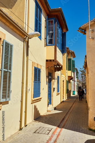 Old antique shop at popular tourist Arasta street. Nicosia photo